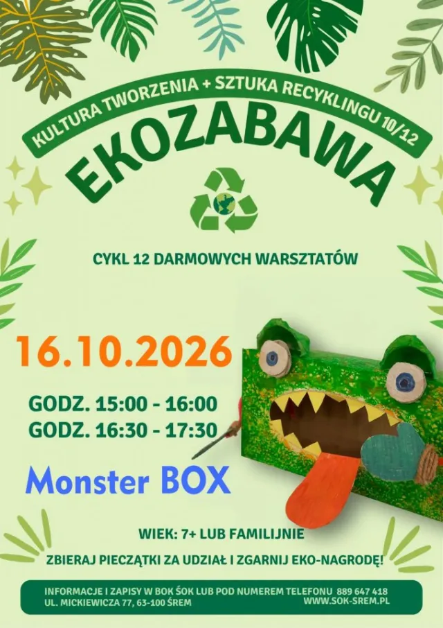 Ekozabawa 10/12 — Monster Box